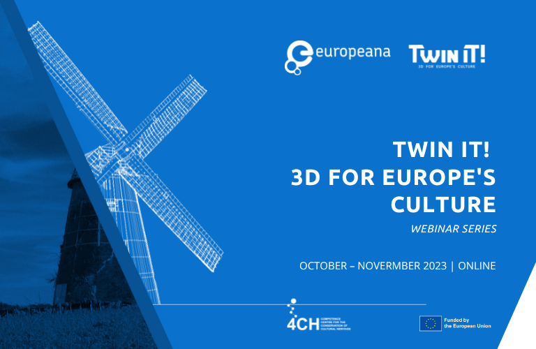 Twin it! 3D for Europe’s culture webinar series
